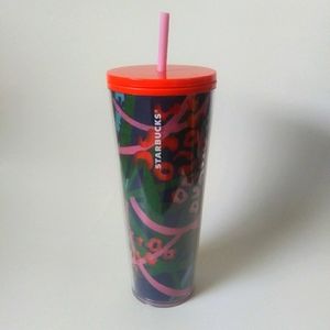 🔴FLASH SELL🔴New Starbucks Jungle Tumbler⭐